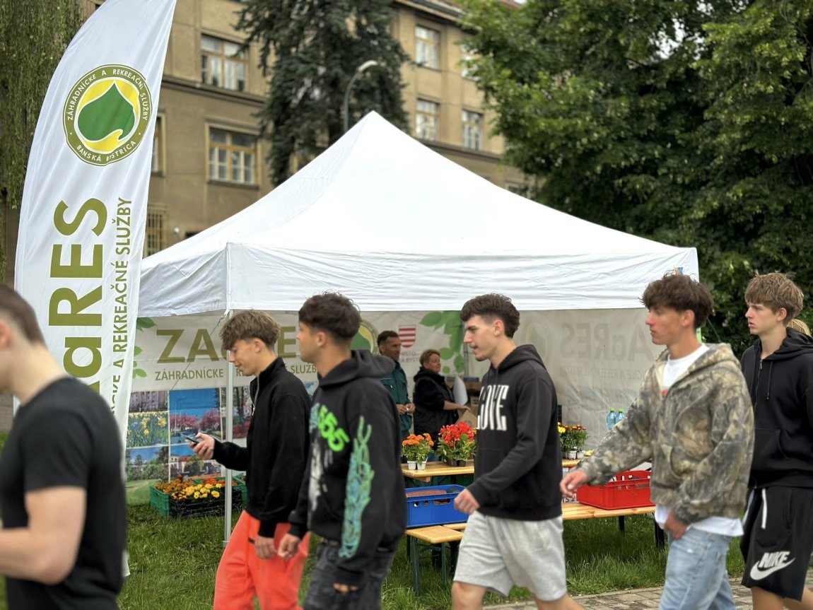 Dnes nás nájdete aj v Parku pod Pamätníkom SNP