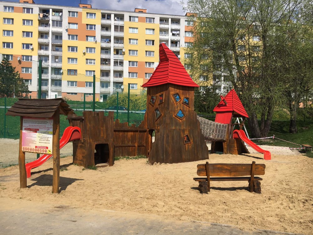 Detské ihrisko na Rudohorskej je znovu otvorené