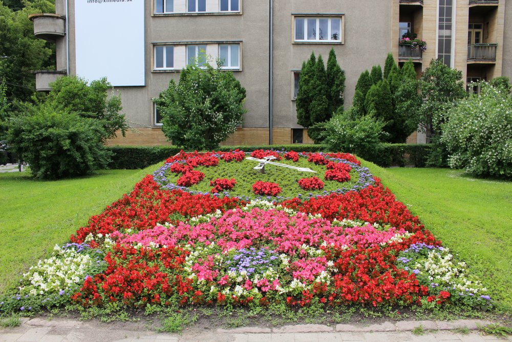 Mesto skrášľujú letné kvetinové záhony