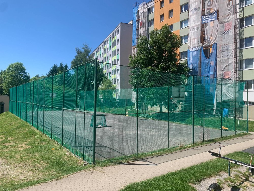 Nové ochranné siete v Sásovej